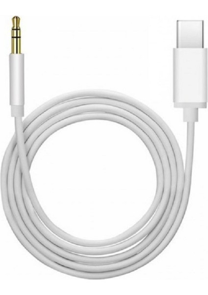 Android Typ-C Typc Aux Tüm Modellere Uyumlu Aux Dtgo Preimum Ses Aktarım Kablosu Typ C Aux