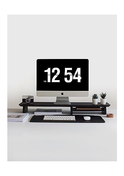 Wood Bilgisayar Yükseltici, Monitör Standı, Ahşap Ekran Yükseltici (Ceviz) fiyatları
