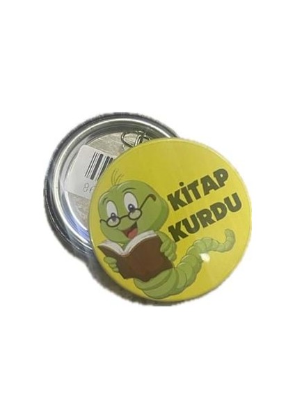 Vatan Çanta Rozeti Kitap Kurdu VT367