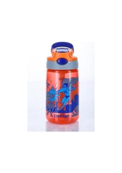 Gizmo Flip Süper Kahraman Çocuk Suluğu 420 ml Turuncu modelleri