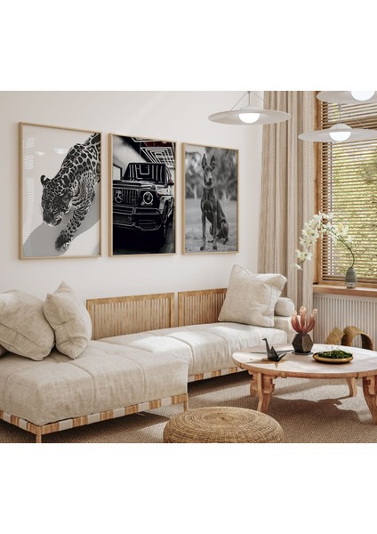 (Çerçevesiz) Siyah Beyaz Lüks Poster Moda Posteri, Ev Dekorasyonu, Oturma Odası Dekoru fiyatları