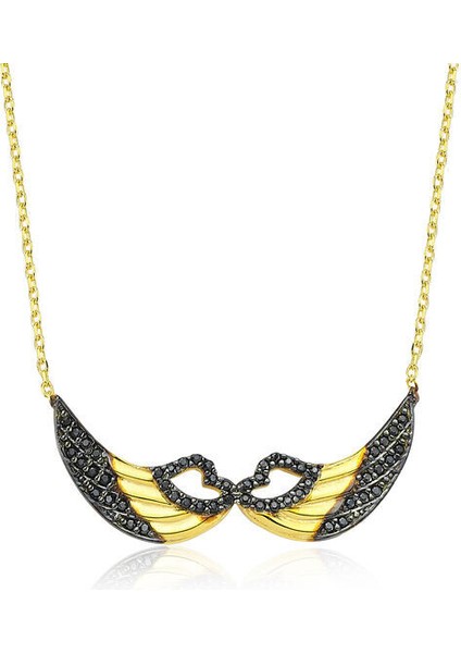 Melek Kanadı 925 Ayar Gümüş Kolye