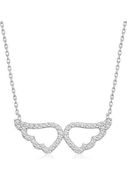 Melek Kanadı 925 Ayar Gümüş Kolye