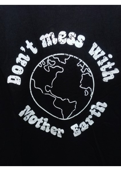 Önü Baskılı Oversize Kadın T-Shirt Bisiklet Yaka fiyatları