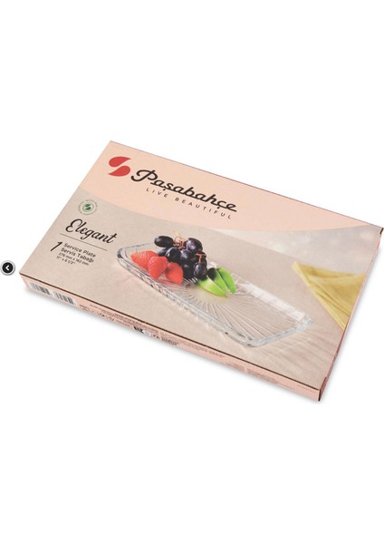Elegant Dikdörtgen Servis Tabağı 27X16 cm indirimleri