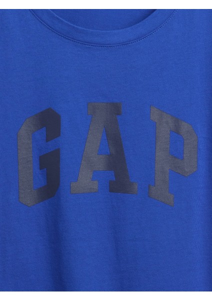 Kadın Koyu Mavi Gap Logo T-Shirt modelleri