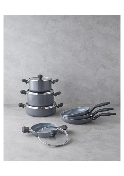 Home Prego Cerawell Tencere 24 cm Gri modelleri