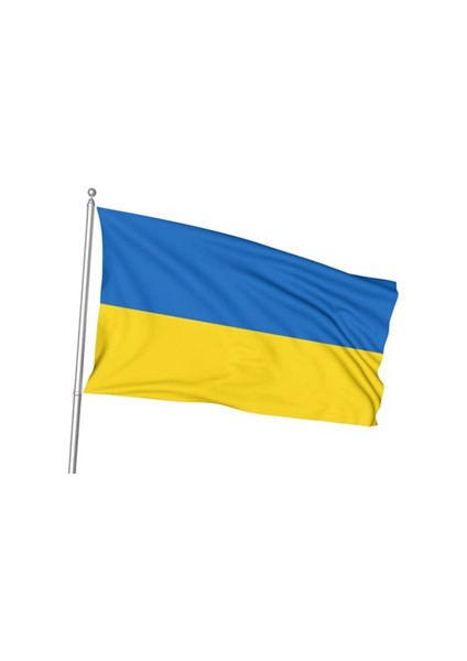Kale 70X105 Raşel Yabancı Devlet Bayrağı Ukrayna