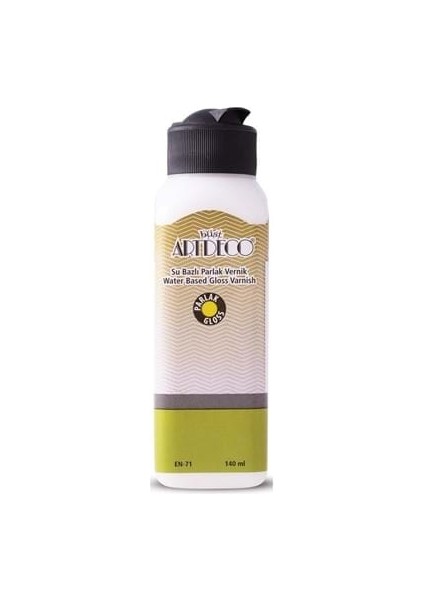 Artdeco 140 ml Su Bazlı Ahşap Verniği Parlak 974