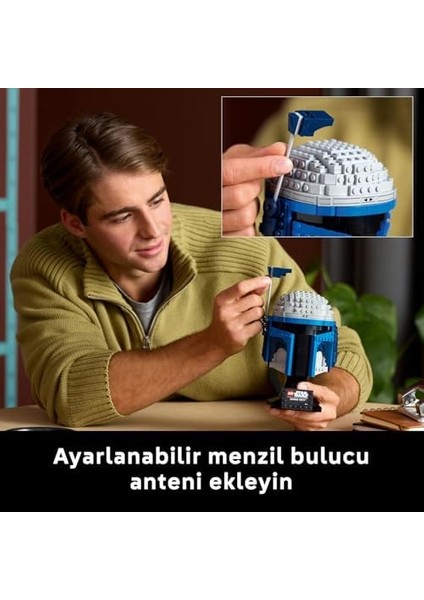 : Klonların Saldırısı Jango Fett Kaskı 75408 - Yetişkinler Için Inşa Edilebilen Koleksiyonluk Model Yapım Seti (616 Parça) fiyatları