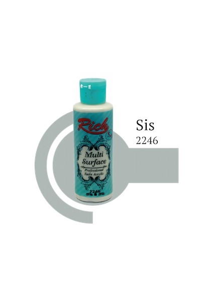 Rich 120 cc Multı Surface Akrilik Boya 2246 Sis