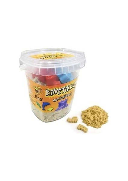 Lino 500 gr Kinetik Kum Kutulu Doğal LN-500