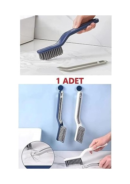 Sökme Aparatlı Cımbızlı Banyo Temizlik Fırçası Pencere Boşluk Kazıma Fırçası Köşe Temizleme Fırçası modelleri