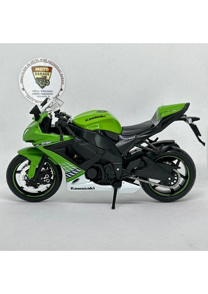 Kawasaki Ninja ZX-10R 1:12 Diecast Maket Motor – Lisanslı Metal Model Motosiklet indirimleri