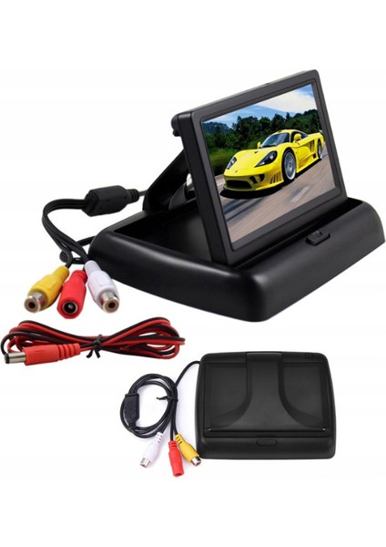 Araç Geri Görüş Kamerası | DS-4400 4.5″ Monitör 1080P Full Hd, 120° Geniş Açı, Gece Görüşlü, Universal Uy. modelleri