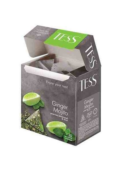 Zencefil Mojito Nane Lime Yeşil Çay Karışımı fırsatları