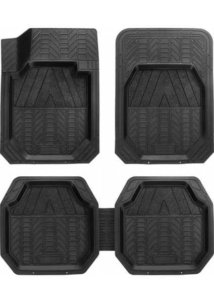 Ford Focus St Line Uyumlu Oto Paspas Seti Tuna Siyah 3D Havuzlu