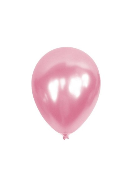 Nedi Metalik Balon 10"lu Pembe 12969