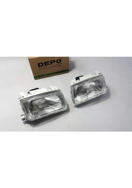 2 x Vw Polo Hatchback 6n1 1995-1999 Ön Far Sol-Sağ Depo