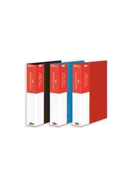 Faber Castell A4 Sunum Dosyası 80 Li Kırmızı 180103