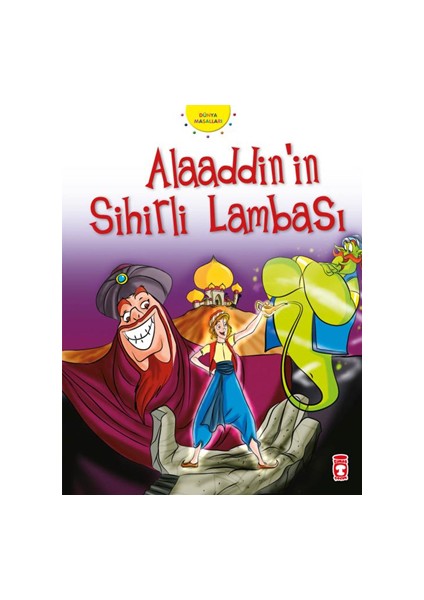 Dünya Masalları-Alaaddin'in Sihirli Lambası-Timaş Yayınları
