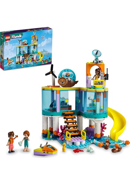 Friends Deniz Kurtarma Merkezi 41736 Oyuncak Yapım Seti, Çocuklar Için Hediye Önerisi (376 Parça)