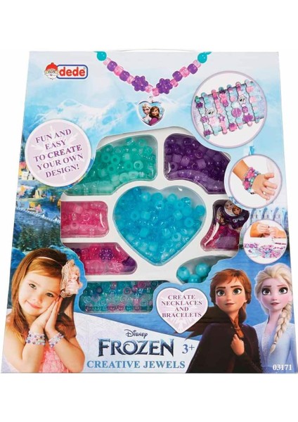 Frozen Büyük El Çantalı Takı Seti, +3 Yaş Için