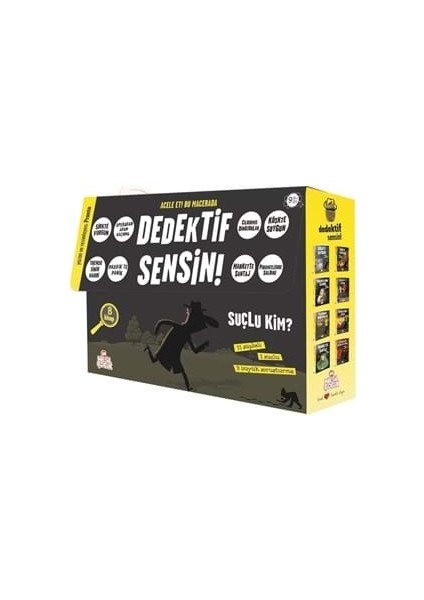 Dedektif Sensin 8 Kitap (9 Yaş ve Üzeri) - Nesil Çocuk Yayınları