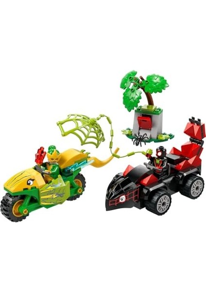 | Spidey ve Inanılmaz Arkadaşları Spin ve Electro Dinozor Aracı Takibi 11198-4 Yaş ve Üzeri Erkek ve Kız Çocuklar Için Yaratıcı Oyuncak Yapım Seti (124 Parça) modelleri