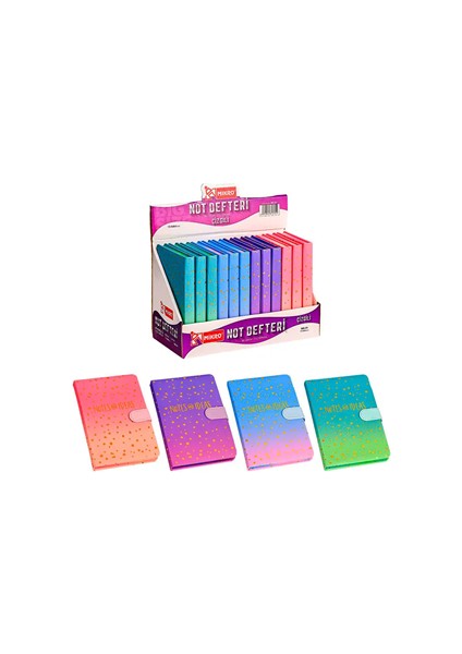 Mikro 13X19 cm Not Defteri Çizgili 112 Yp Mg-01