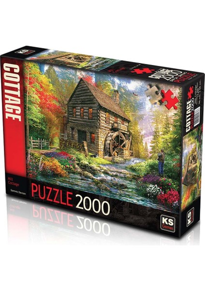 Ks Mill Cottage 2000 Parça Puzzle fırsatları