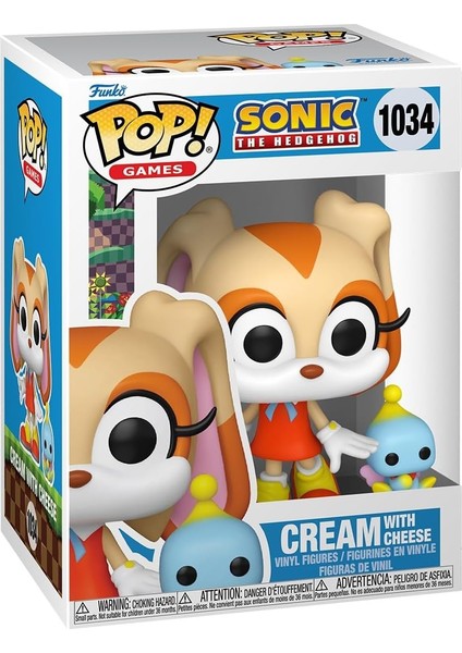 Nita Toys Pop & Buddy: Sonic The Hedgehog - Cream W/cheese Figür