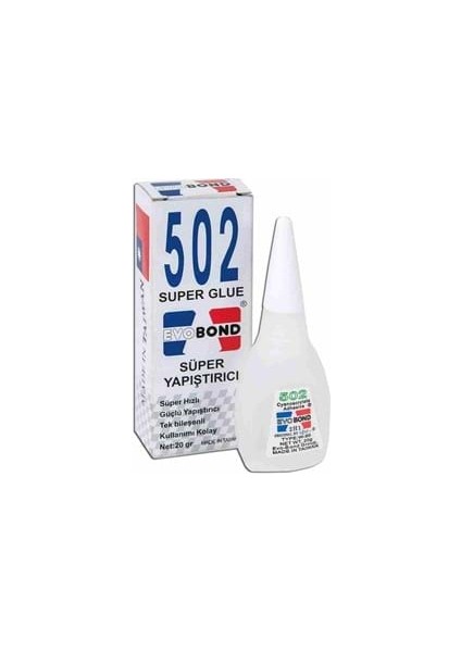 502 Evobond Japon Yapıştırıcı Glue 20 gr