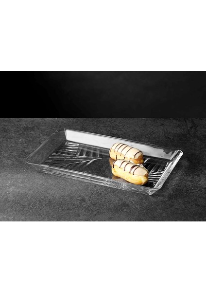 Madlen Dikdörtgen Servis Tabağı 27X16 cm modelleri