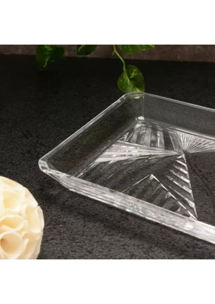 Madlen Dikdörtgen Servis Tabağı 27X16 cm indirimleri