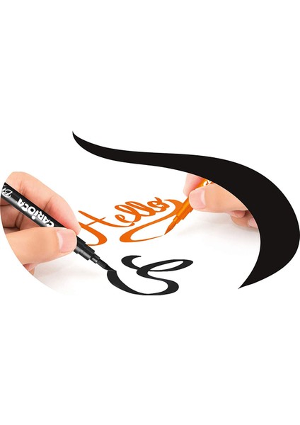 Carioca Keçeli Boya Süper Brush Fırça Uçlu 10'lu 42937 fiyatları