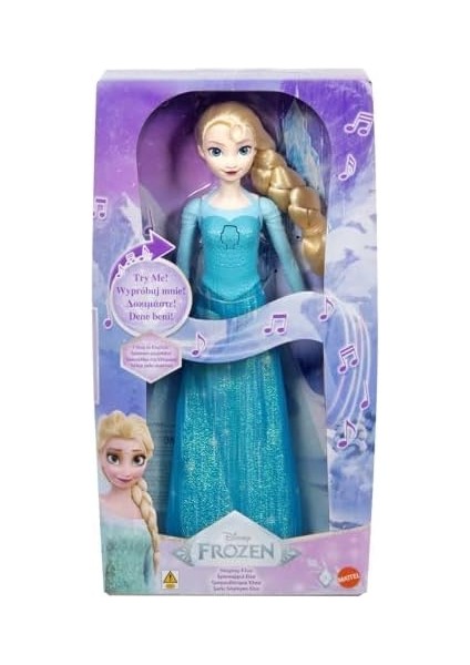 Karlar Ülkesi Oyuncakları, Karlar Ülkesi Filmindeki 'let It Go' Şarkısını 4 Dilde Seslendiren ve Filmdeki Kıyafetini Giyen, Şarkı Söyleyen Elsa Bebek, JDX52 modelleri