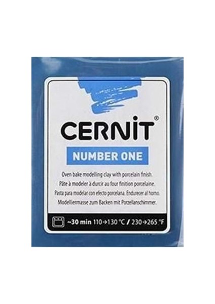 Cernit Fırınlanabilir Seramik Hamuru 56 gr Lacivert 62246