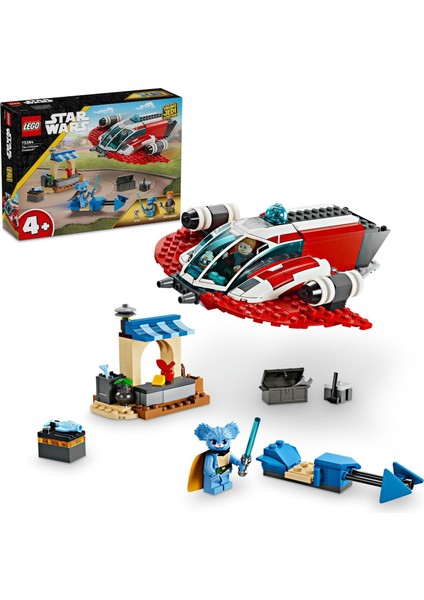 : Young Jedi Adventures Crimson Firehawk 75384 - 4 Yaş ve Üzeri Seven Minikler Için Uygulamalı Yapım Seti, Doğum Günü Hediye Fikri (136 Parça)
