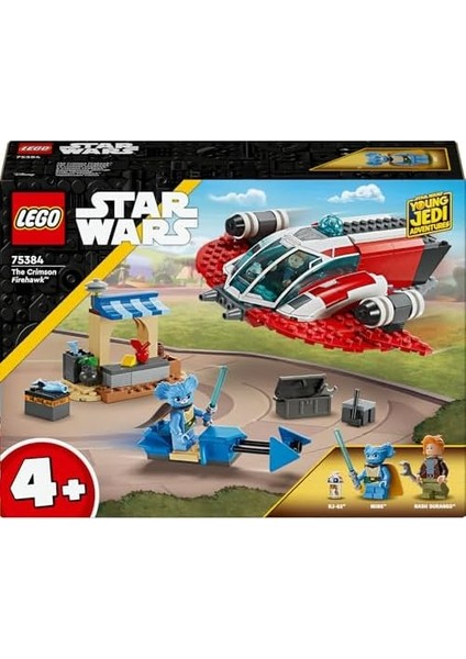 : Young Jedi Adventures Crimson Firehawk 75384 - 4 Yaş ve Üzeri Seven Minikler Için Uygulamalı Yapım Seti, Doğum Günü Hediye Fikri (136 Parça) fiyatları