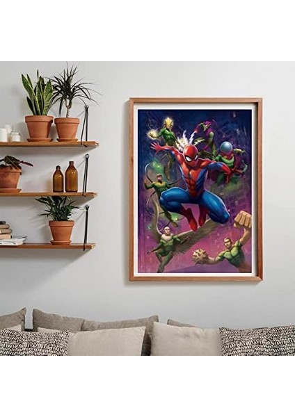 39768 Spiderman, Yapboz 1000 Parça, Yetişkinler ve Çocuklar Için, 10 Yaşındaki Tüm Aile Için Beceri Oyunu, Çok Renkli fiyatları