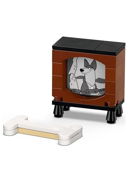 Classic Lucky ve Penny 101 Dalmaçyalı Köpek Yavruları 43271-6 Yaş ve Üzeri Kız ve Erkek Çocuklar Için 2 Dalmaçyalı Yavru Köpek Karakteri ve Kemik Içeren Oyuncak Yapım Seti (268 Parça) modelleri