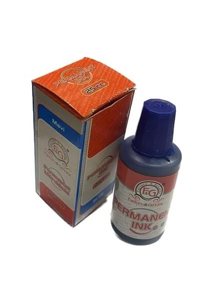 Nurgün 25 cc Permanent Mürekkep Mavi FG-2025