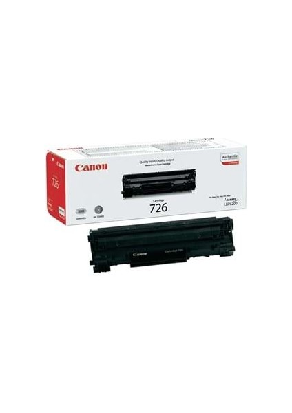 Canon CRG-726 Orjinal Siyah Toner LBP-62306200