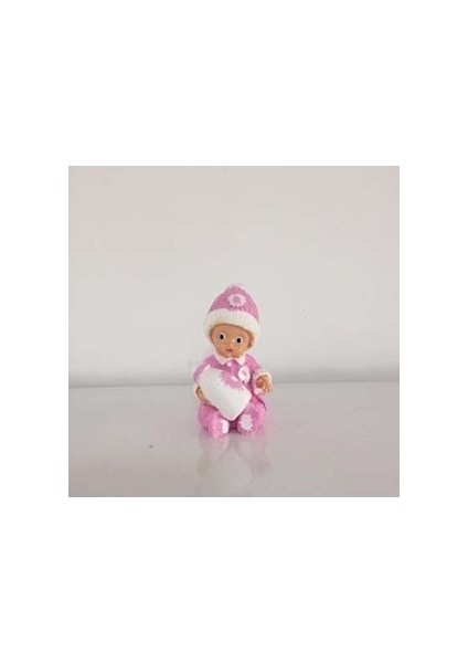 Sükseli Teraryum Objesi Pembe Bebek A432
