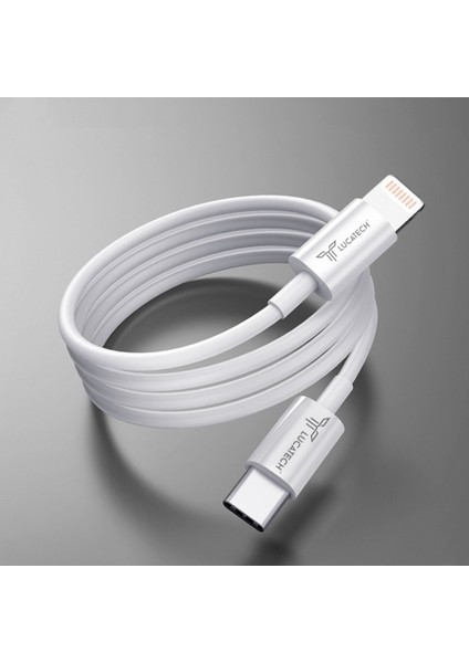 Dtgo Premium Hızlı Şarj Kablosu Type-C To Lightning Hızlı Şarj ve Veri Aktarım Kablosu Iphone Kablo Ro