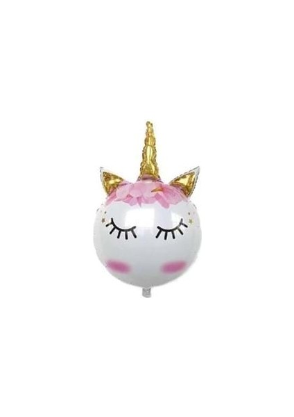 Rps 36" Folyo Balon Unicorn Eyelash Gold 9772
