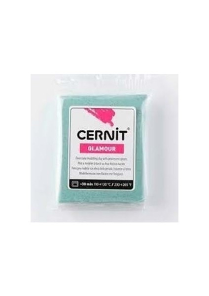 Cernit Fırınlanabilir Seramik Hamuru 56 gr Sedefli Bakır Yeşili 62619