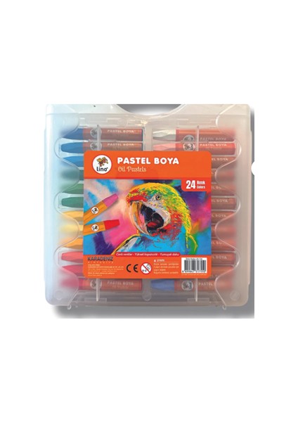 Lino Yağlı Pastel Boya 24"lü LN-124