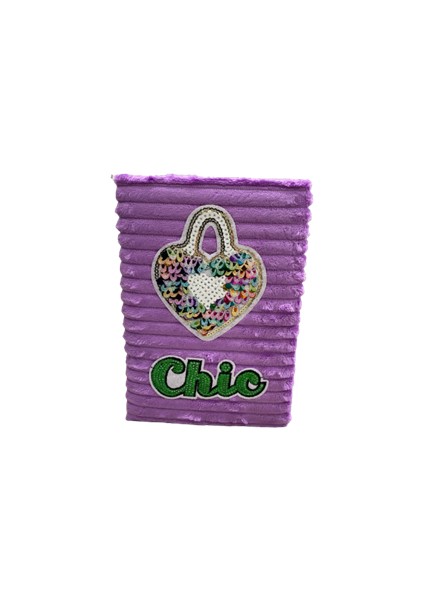 Chic 13X19 Peluş Hatıra Defteri Sepet MIKROPLS07